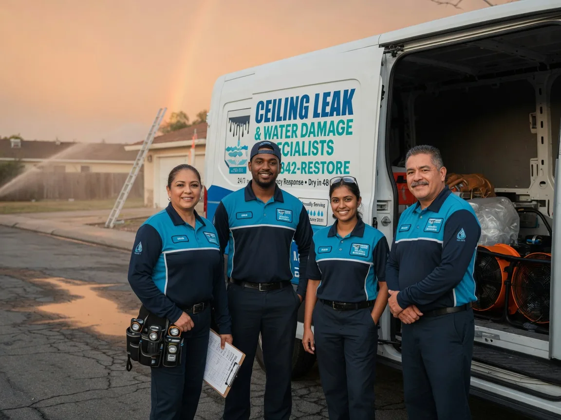 Ceiling Leak Cleanup company in Valders, WI