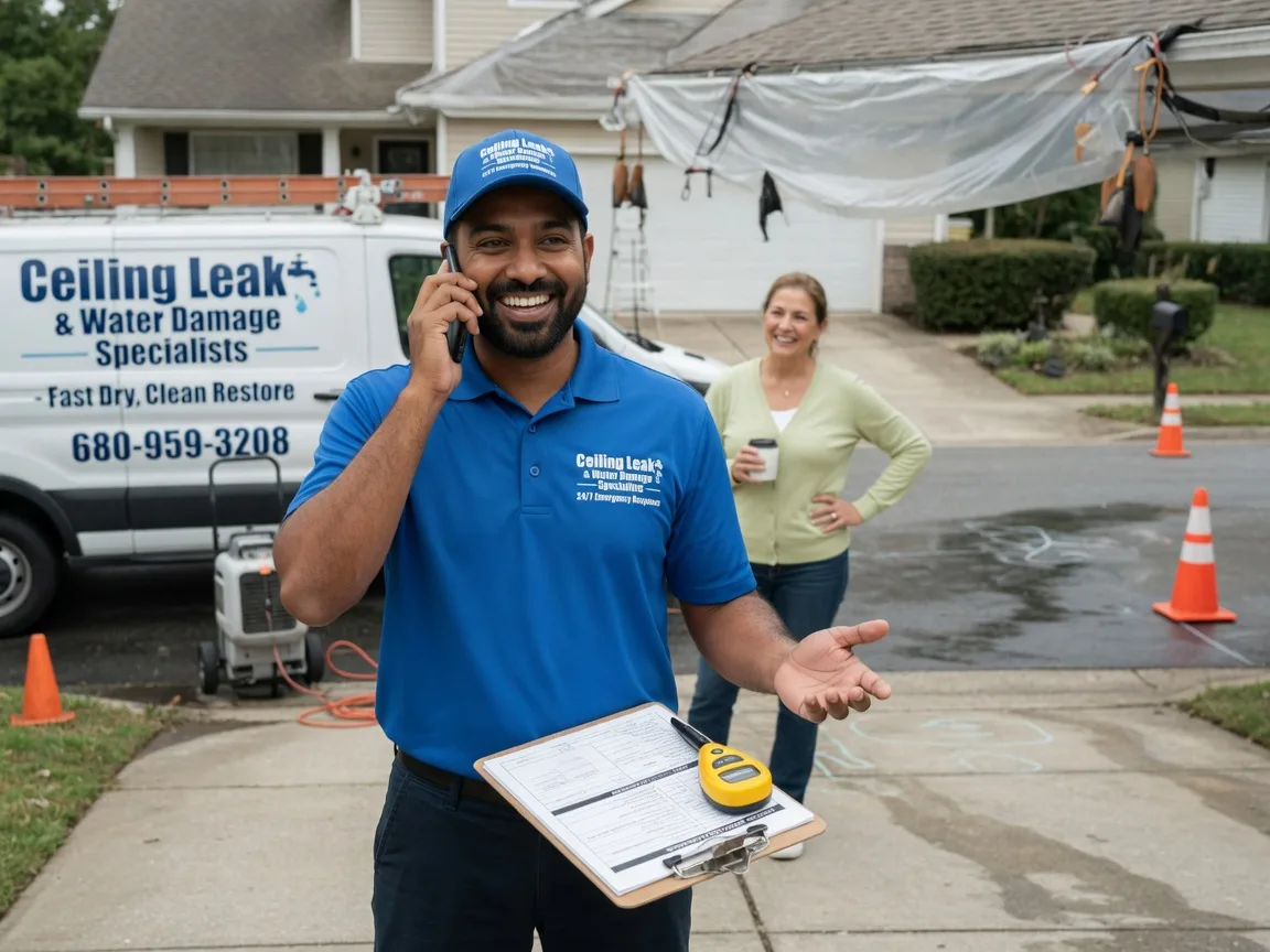 Ceiling Leak Cleanup Valders, WI FAQs